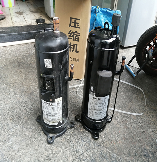 永和中央空调压缩机的更换维修